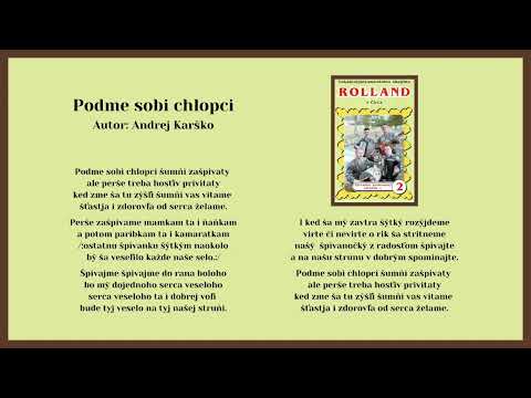 ROLLAND 2, Podme sobi chlopci, Autor Andrej Karško, Videorohaľ