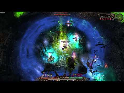 Grim Dawn-Warder Build Lightning Retal-The Crucible 150/170 GLADIATOR