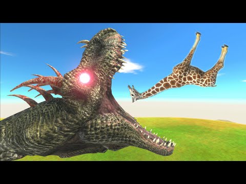 MUTANT T - REX HEAD vs ALL UNIT ( Animal Revolt Battle Simulator )