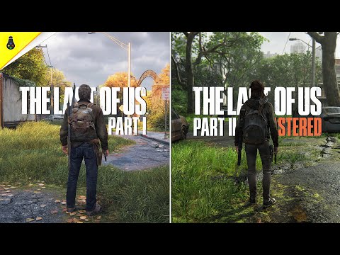 The Last of Us Part 1 vs Part 2 - Details and Physics Comparison
