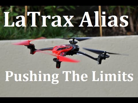 Pushing the Latrax Alias to its limits. Traxxas Quad Rotor doing amazing flips and trick.