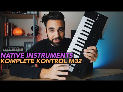 Native Instruments Komplete Kontrol M32 FIRST LOOK!