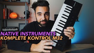 Video thumbnail for Native Instruments Komplete Kontrol M32 FIRST LOOK! by TAETRO