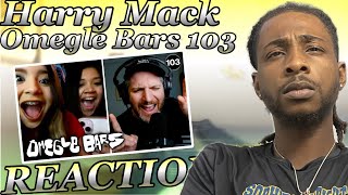 FIRST TIME REACTING TO Harry Mack Omegle Bars 103! HOW IS HE NOT MAINSTREAM?!