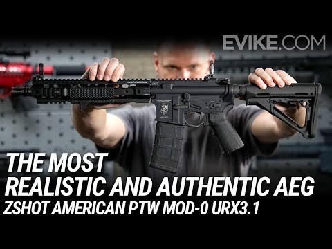 The Most Realistic and Authentic Looking AEG - ZShot American PTW Mod-0 URX3.1