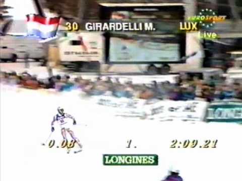 3. Platz in Gröden, Italien (1993) - Marc Girardelli