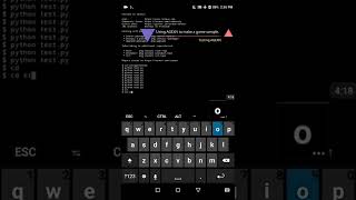 Making Advance Graphics With Curses And Python Termux Android (AGEXN Test 2)