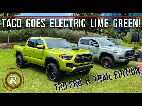 2022 Toyota Tacoma TRD Pro & Trail: *Hands On* At Toyota’s Headquarters – Redline: First Look