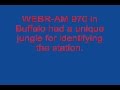 Sounds of the City the jingle of WEBR-AM Buffalo, NY 1960's