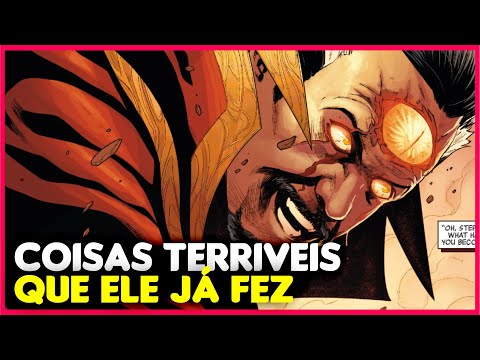 DOUTOR ESTRANHO - 10 ATOS TERRÍVEIS QUE ELE JÁ FEZ