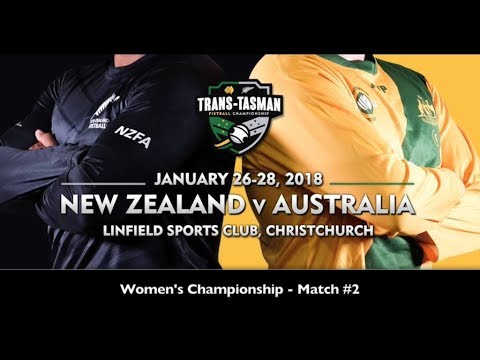 Women's Match #2 - Australia vs New Zealand (2018 Trans-Tasman Fistball Championships)