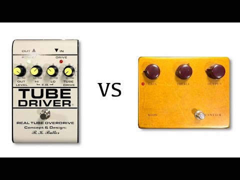 BK Butler Tube Driver vs Klon Centaur