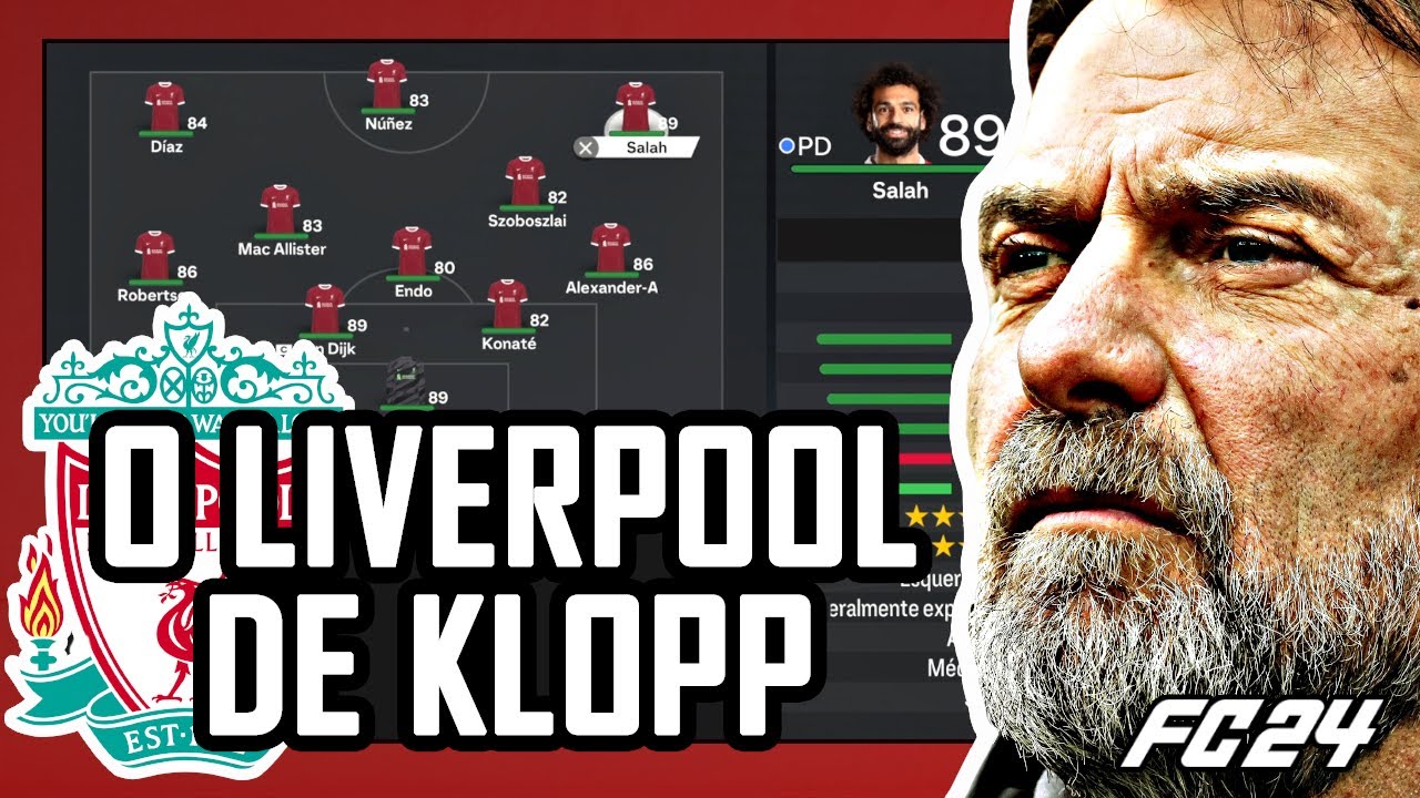 O último Liverpool de Jürgen Klopp
