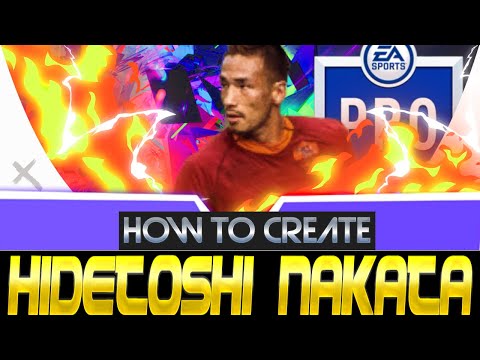 FIFA 22 | VIRTUAL PRO LOOKALIKE TUTORIAL - Hidetoshi Nakata