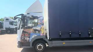 بيع شاحنة ذات أغطية جانبية Mercedes-Benz Atego 816 - صورة 4 | Autoline SA شاحنة ذات أغطية جانبية Mercedes-Benz Atego 816 | صورة 4 - Autoline