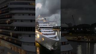 COSTA DIADEMA navio cruise  cruzeiro  Brasil viagem @cruzeiros2025  ship google drone #shorts