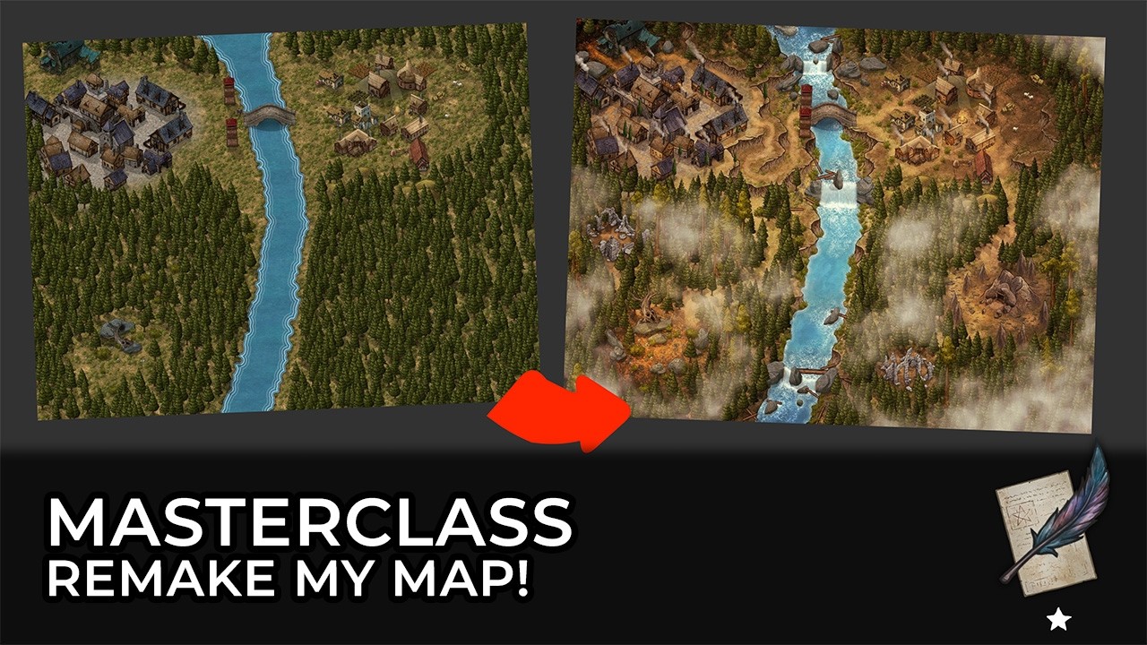 Masterclass Remake My Map | Inkarnate Stream