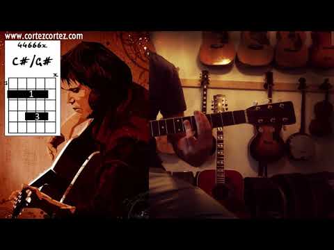 How To Play "MIDNIGHT ON THE BAY" by Neil Young | Acoustic Guitar Tutorial on a CG Winner W-770