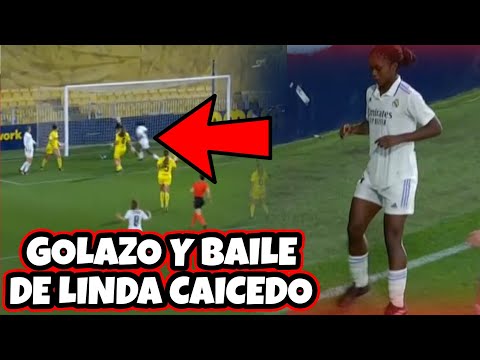BRUTAL GOL DE LINDA CAICEDO CON EL REAL MADRID FEMENINO VS VILLAREAL |
