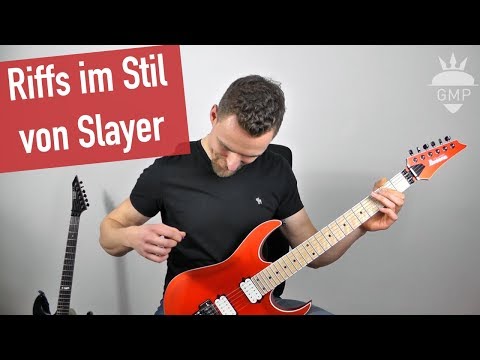 Metal Riffs Lernen - Riffs im Stil von Slayer 1 | Guitar Master Plan