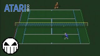 RealSports Tennis (Atari 5200) Clips