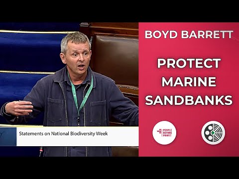 Richard Boyd Barrett: Protect Marine Areas