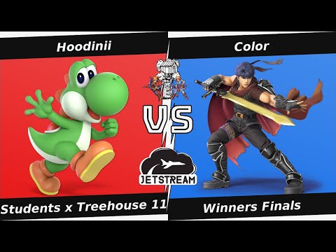 Students x Treehouse 11 Winners Finals - Hoodinii (Yoshi) Vs. Color (Ike) Smash Ultimate - SSBU