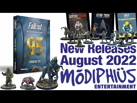 Modiphius New Releases - August 2022