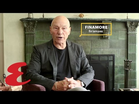 How to Pronounce Italian Fashion Labels with Patrick Stewart - 'Finamore'