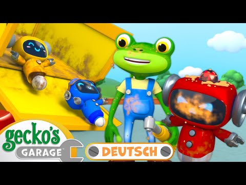 Die Kipplaster-Rutsche | 90-minütige Zusammenstellung｜Geckos Garage Deutsch｜LKW für Kinder 🛠️