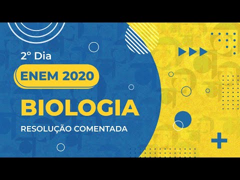 Resolução Comentada - ENEM 2020 - 2º dia - Biologia