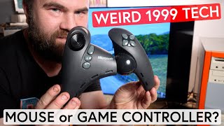 Microsoft Made Weird Game Controllers in the 90's! Microsoft Sidewinder Dual Strike