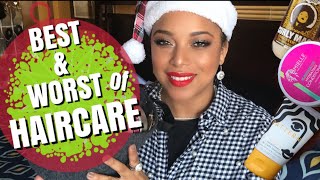 BEST & WORST of HAIRCARE 2019 | Natural Hair & Relaxed HIGH POROSITY | MelissaQ