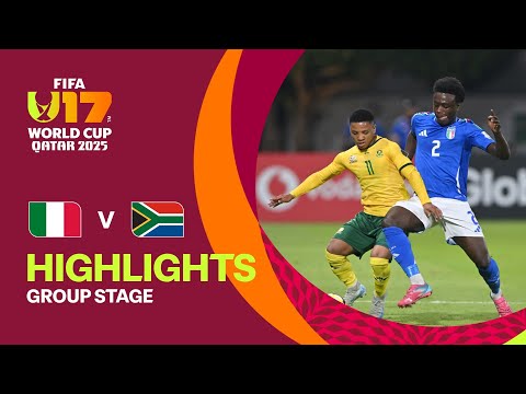 Italy vs South Africa Highlights | FIFA U-17 World Cup Qatar 2025