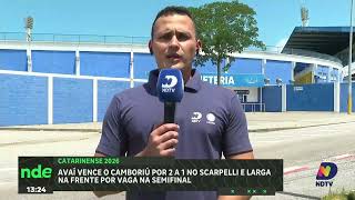 Avaí vence o Camboriú e abre vantagem por vaga na semifinal