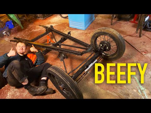 BEEFING UP A 100 Year Old Chassis. The Oldshool Way. AUSSIE 7 Part 11