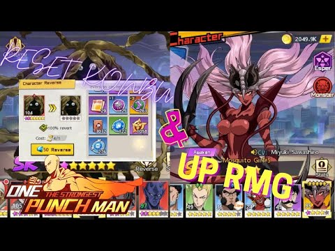 RESET KONBU & UPGRADE RMG (OPM: THE STRONGEST)