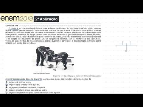 ENEM 2019 (2ª Aplicação) -  Curling