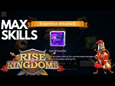 EL CID MAX SKILLS + more information - tip's and advice - Rise of Kingdoms