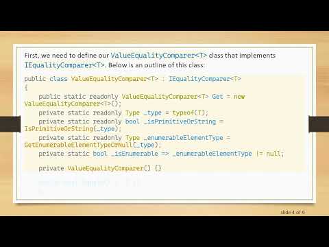 Creating a Generic Equality Comparer in C#