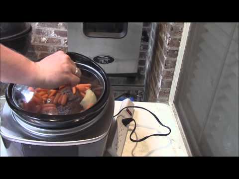 Smoked then Slow Cooked Bottom Round Roast