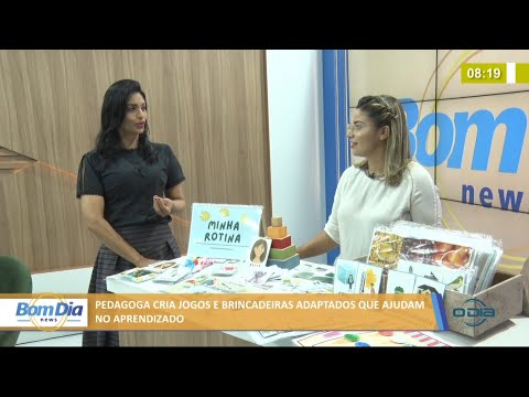 Pedagoga cria jogos e brincadeiras adaptados que ajudam no aprendizado 17 06 2021