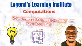 How Indirect Proportion Could Save Your Life #computation