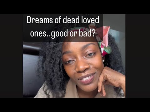 Dreams of deceased loved ones (Biblical symbolism)
