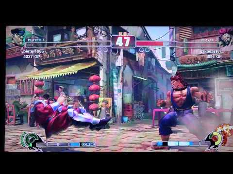 SF4 - pieter1986 (Di) vs zakbeast87 (Ak) Zak Bennett!!
