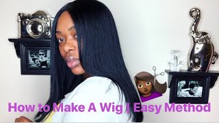 How To Make A Wig | Quick Weave Edition ft. Empire Hair