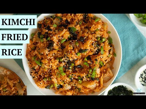 🌶️ Kimchi Fried Rice | 1 pan | 30 minutes | vegan