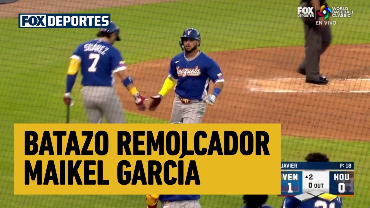 🇻🇪💪 BATAZO REMOLCADOR Maikel García | Venezuela 1-0 Houston Astros | Previo WBC