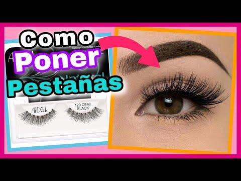 COMO PONERTE PESTAÑAS POSTIZAS PASO A PASO Y QUE SE VEAN BIEN | NatyGloss