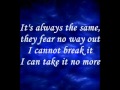 Within Temptation - Blue Eyes (lyrics) 